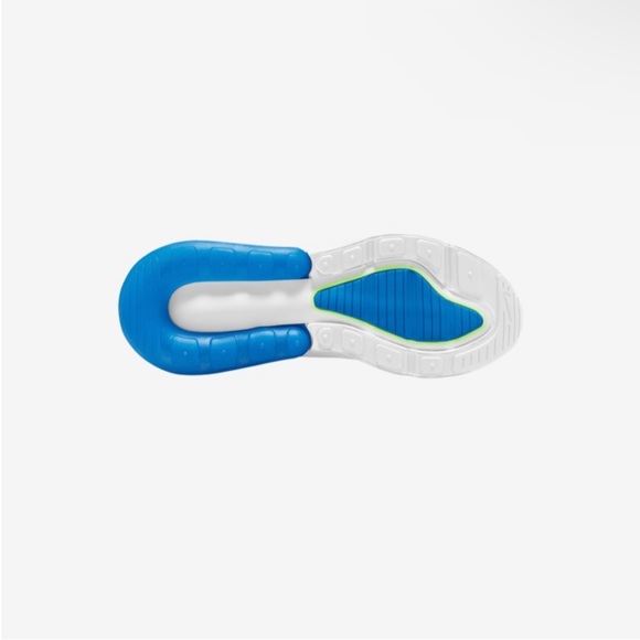 Nike Grade School Air Max 270 white/Blue 943345 114 - Picture 5 of 5